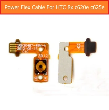 100% Originali Jungiklis on/off power flex kabelis HTC 8X C650E C625E maitinimo mygtuką, valdymo užraktas ekrane & power miego flex kabelis