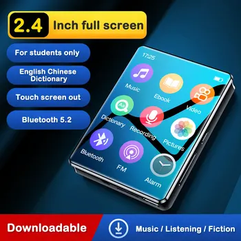 1Pcs 2,4 Colių Full Screen MP3 Walkman Studentų Versija Mini-Ultra plonas 