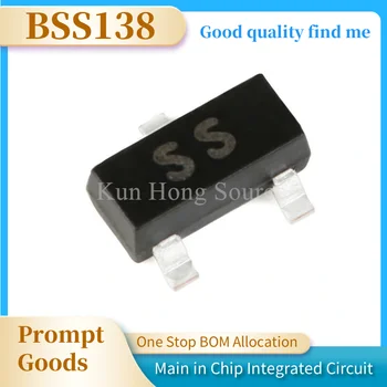 1PCS BSS138 J1 0.2 A 50V SOT-23 N-Channel Mosfet SMD Tranzistorius