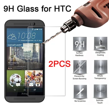 2vnt Grūdintas Stiklas Screen Protector, skirta HTC 19, Plius 10 Pro 9H Plėvelės, Apsauginis Stiklas HTC U11 Plius U12 Gyvenimo U19e Sunku