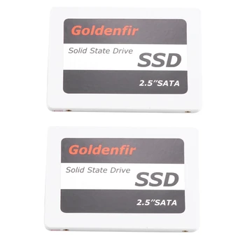 2X Goldenfir SSD 120GB SSD 2.5 Kietasis Diskas Diskas Diskas Kietojo disko 2.5 Colių Vidinis SSD