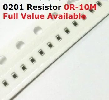 500PCS/lo SMD Chip 0201 Rezistorius 6.2 R/6.8 R/7.5 R/8.2 R/9.1 R/ 5% Atsparumas 6.2/6.8/7.5/8.2/9.1/Omų Varžai 6R2 6R8 7R5 8R2 9R1 K