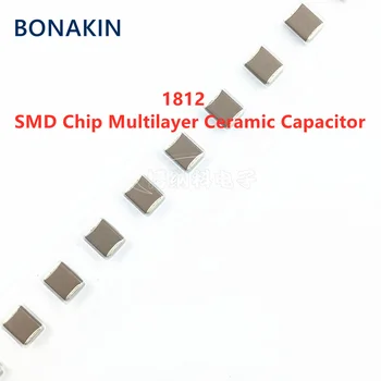 5VNT 1812 100UF 107M 100V X7R 20% MLCC SMD Chip Daugiasluoksnius Keraminius Kondensatorius