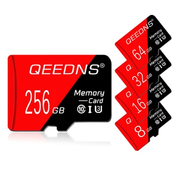 Atminties Kortele 256 GB Mini SD TF Kortelė 512 GB 128GB 64GB 32GB 8GB 16GB Class10 Didelės Spartos Micro sd tf kortelę Telefonas/Fotoaparatas/Stebėti