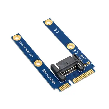 CY Xiwai 50mm Mini PCI-E mSATA SSD, kad Butas SATA 7pin Kietajame Diske PCBA Extension Adapter