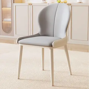 Dizaineris Šiaurės Valgomojo Kėdės Modernių Namų Prabangūs Odiniai, Kėdės, Virtuvės, Valgomojo Office Muebles Para El Hogar Lauko Baldai