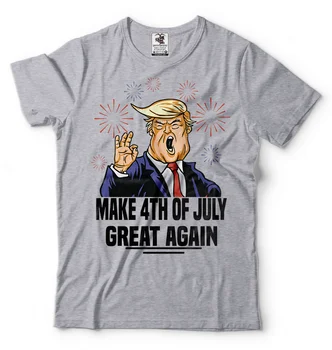 Donald Trump liepos 4-osios marškinėliai,Nepriklausomybės Diena marškinėliai,Tėvynės marškinėliai