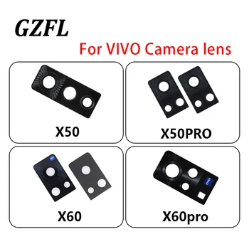 Galiniai Atgal Kameros Stiklo Lęšis vivo X50 X50pro x60 x60pro X70 X70PRO+ WithAdhesive Klijai Pakeitimo Dalis