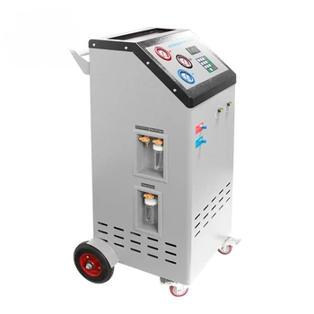 Gamyklos OEM Visiškai Automatinis Automobilių Nešiojamų Automobilių Oro Sąlygos Ac Refrigerant Recovery Šaldymo Dujų Pripildymo Mašina