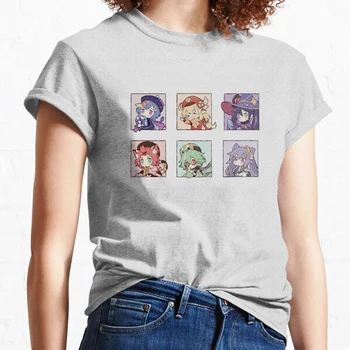 Genshin Poveikio marškinėliai moterims harajuku manga anime t-shirts mergina dizaineris juokinga manga drabužiai