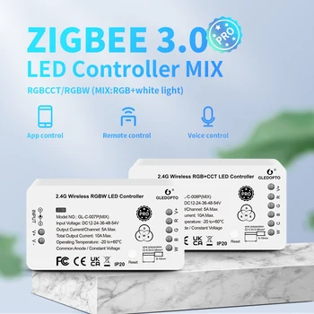 GLEDOPTO ZigBee LED Juostos Valdiklis RGBCCT RGBW Pro 