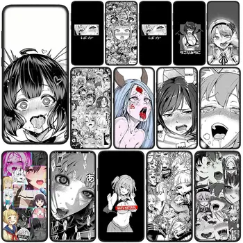 Hentais Mangas Ahegaos Anime Mergina Waifus Minkštas Viršelis Xiaomi Redmi Pastaba 9 8 11 Pro 4G 5G 9S 11S 9A 9C NFC 9T 8A Telefono dėklas