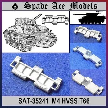 Kastuvas Ace Modeliai ŠEŠTADIENIS-35241 1/35 Mastelis Metalo Dainos MUMS M4 Sherman HVSS T66