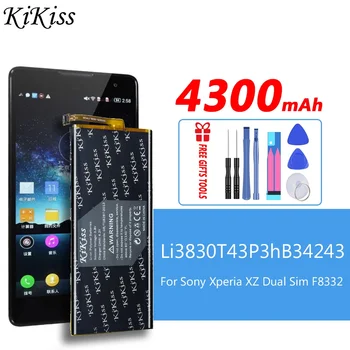 Naujas 4300mAh LIS1561ERPC Pakeitimo Telefono Baterija Sony Xperia Z3 Kompaktiškas Z3c mini D5803 D5833 Už C4 E5303 E5333 E5363 E5306