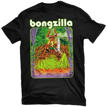 Naujas Bongzilla Vartai Albumo T-Shirt Naujas! Marškinėliai Medvilniniai Marškinėliai Užsakymą Aldult Paauglių Unisex Skaitmeninis Spausdinimas Tee Marškinėliai