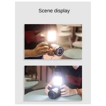 Nešiojamų Mini Fotografijos, Šviesos, Kamera, Nešiojamas Šviesos diodų (LED) Sporto SLR Fotoaparatas Užpildykite Šviesa