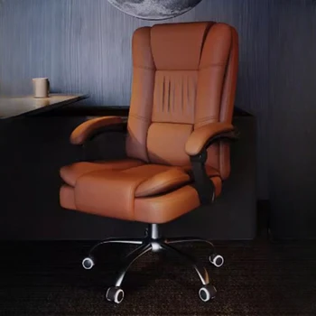 Oranžinė Luxairy Vykdomojo Biuro Kėdė Mažą Kainą Nežiūriu Dizaineris Ergonomiška Biuro Kėdė Šiaurės Aukštas Atgal Karieta Baldų Salonas