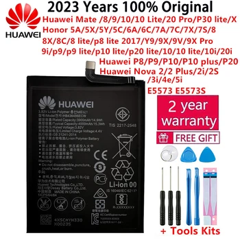 Originalios Baterijos Huawei Honor Mate Nova 2 3 5A 5C 6A, 7 7C, 7A 7X 8 8A 8C 8X P8 9 Y9 P9 10 P10 20 P20 Lite Pro Plus Baterijos
