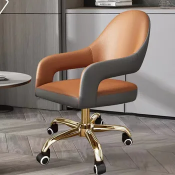 Prabangių kompiuterių buitiniai swivel tyrimą, Ergonomiškas kėdės atlošas bosas biuro kėdė patogiai ilgalaikis makiažas baldai