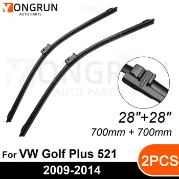 Priekiniai Valytuvai VW Golf Plus 521 2009-2014 Valytuvo Gumos 28