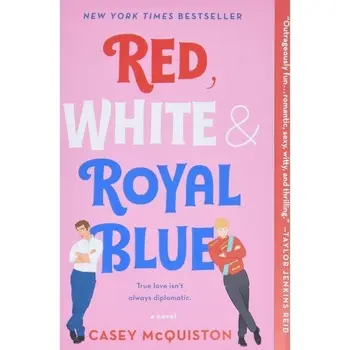 Raudona, Balta ir Mėlyna: Romanas, knygos anglų kalba