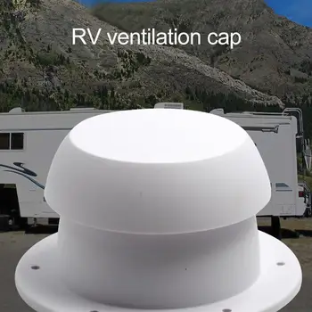 RV Rainproof Grybo Galvutės Formos Ventiliacijos Viršuje, Montuojamas Apvalus Išmetamųjų dujų Išleidimo anga Už RV Priedai