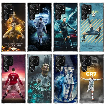 SP7 Superžvaigždė R-Ronaldo Futbolo Telefono dėklas, Skirtas Samsung Galaxy Note, 20 Ultra 10 Lite 9 8 J4 J6 Plius J8 M12 M30S M21 M31 M32 Shel