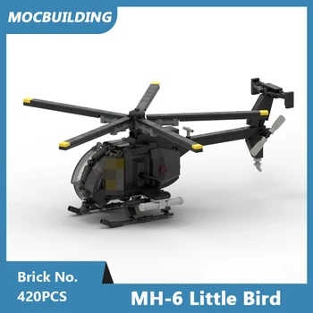 SS Blokai MH-6 Little Bird Sraigtasparnių 1/35 Masto Modelis 