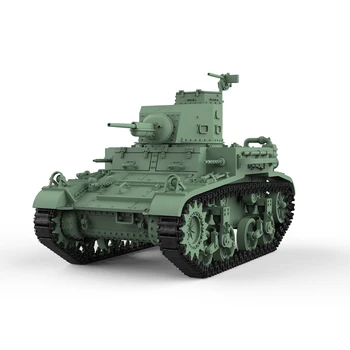 SSMODEL 35503 V1.5 1/35 3D Atspausdintas Dervos Modelio Rinkinio MUMS M2A4 Lengvasis Tankas