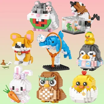 Sukurkite Savo Zoologijos sodą - Micro Mini Blokai Vaikams 