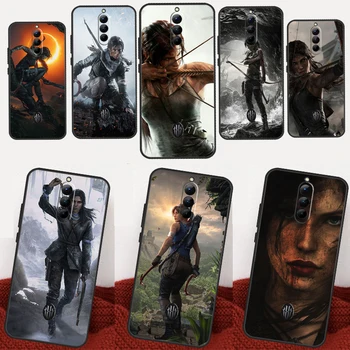 Tomb Raider Telefoną Atveju ZTE Nubija Raudonoji Magija 5G 5S 6R 6S 7S 8S Pro Plus Redmagic 6 7 8 Pro Dangtelį