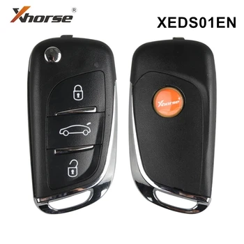 Xhorse XEDS01EN DS Stiliaus VVDI Super Nuotolinio Automobilio Raktas Su 3 Mygtukais, su Super Chip Dirbti VVDI2/VVDI MINI pagrindinė Priemonė, Max