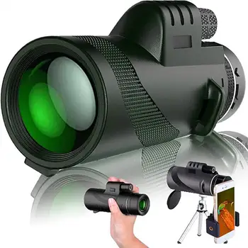 Zoom Trikojo 18mm Okuliaro Plastiko Lukštais Aukštos raiškos 80x100 Didinimo Keliauti Atostogų Žygiai Pėsčiomis